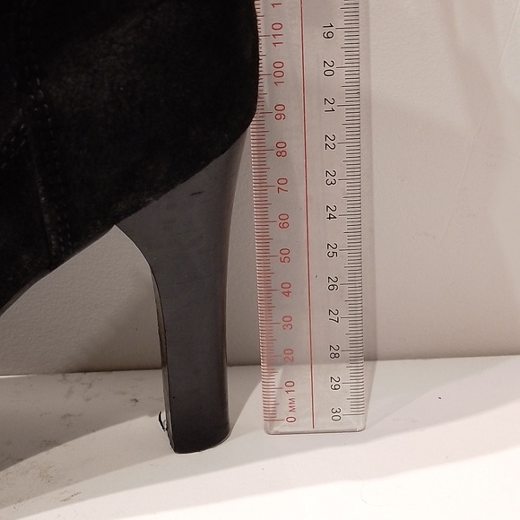 Ralph Lauren Nubuck Black Lace Leather - Picture 3 of 8